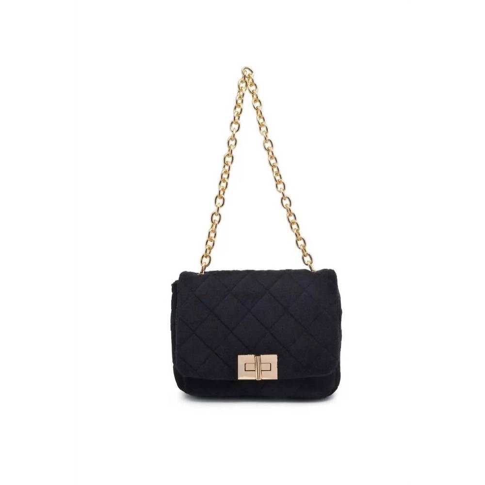 NEW URBAN EXPRESSION keeley crossbody bag in black